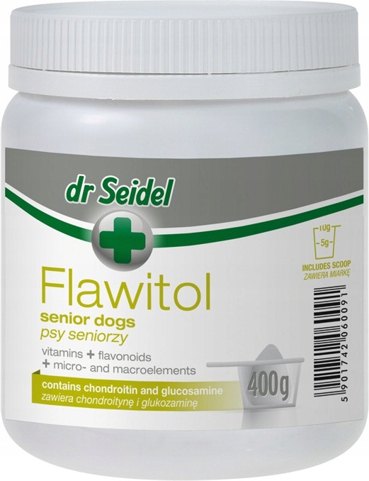Dr Seidel Flawitol dla psów seniorów 2kg (proszek)