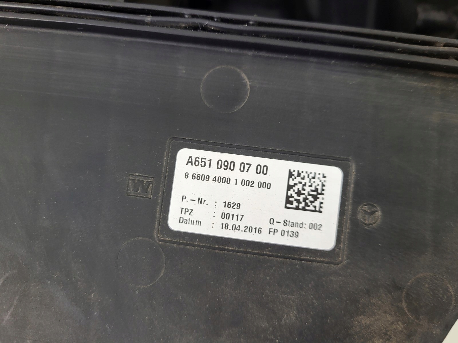 Gehäuse filter luft 2.2 cdi Mercedes GLC X253 C253 A6510900700