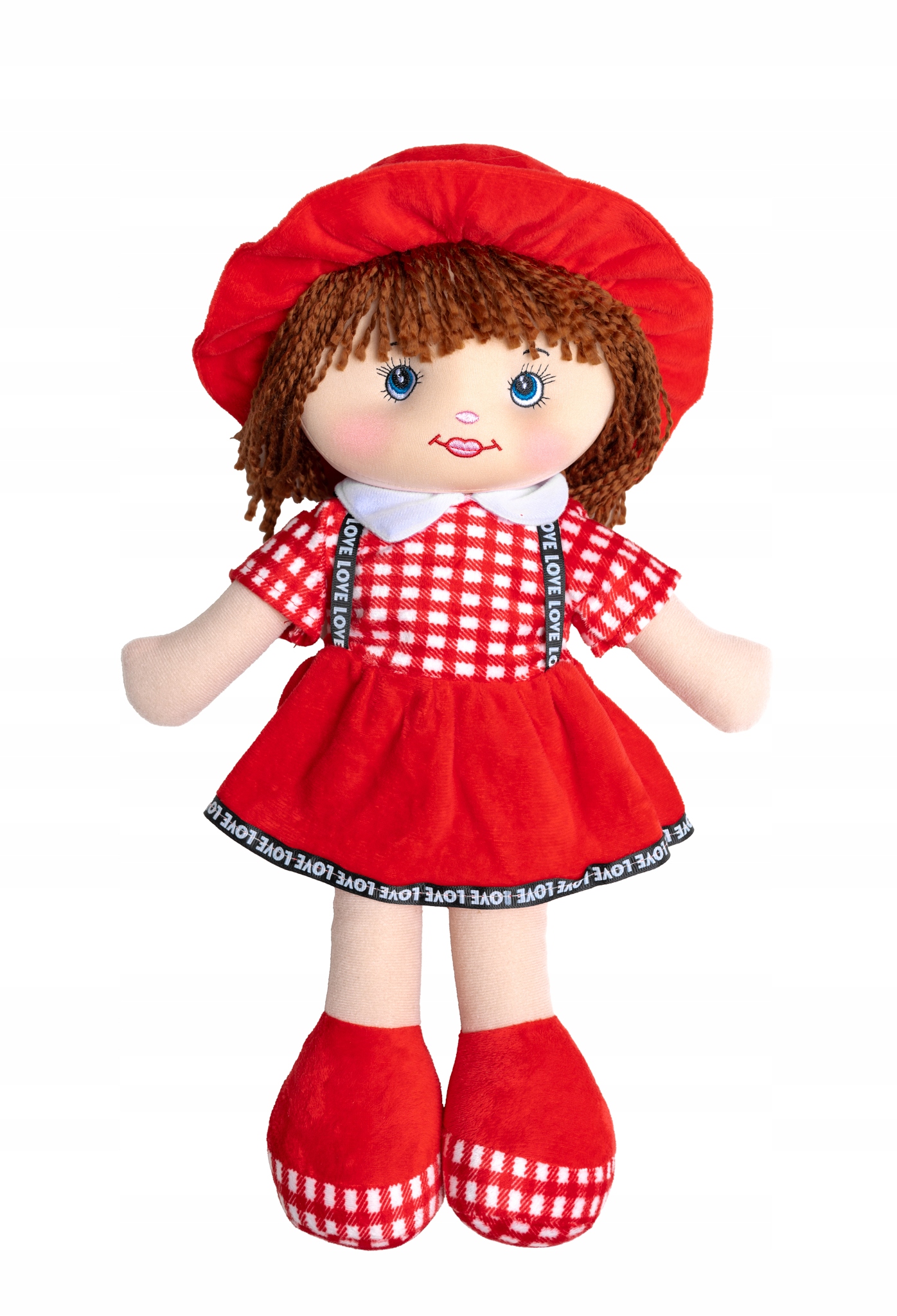 Doris lalka miękka przytulanka szmacianka duża lala mówi śpiewa 45cm Wiek dziecka 3 lata +