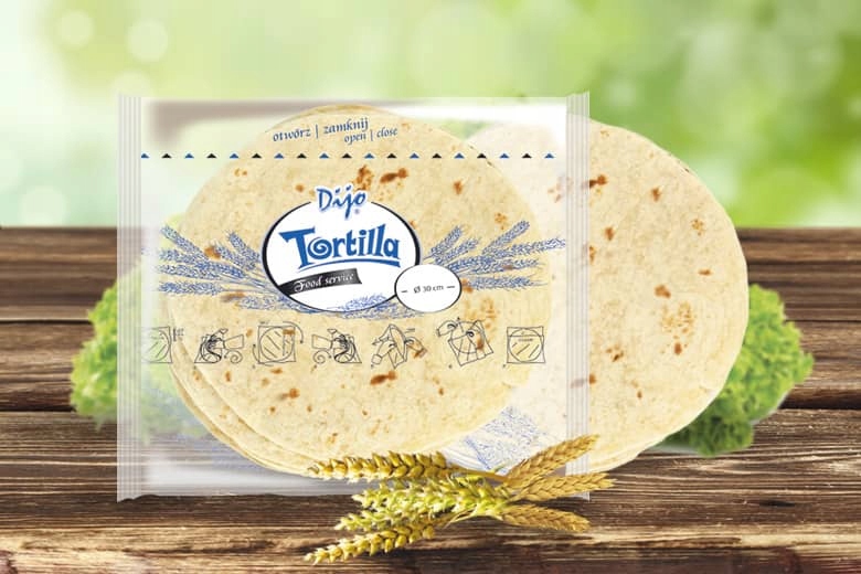 

Tortilla Placki Pszenne 30 cm Dijo 18 sztuk