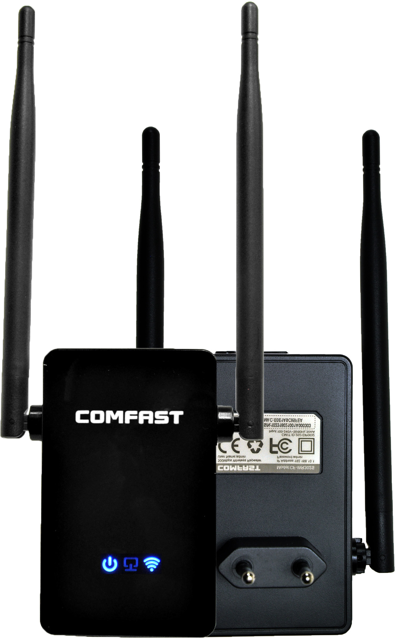 NAJMOCNIEJSZY Wzmacniacz Repeater WiFi 300 Mbps Producent Comfast