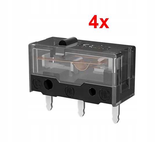 

4x Przełącznik Kailh Gm 8.0 zamiast Omron D2F D2FC