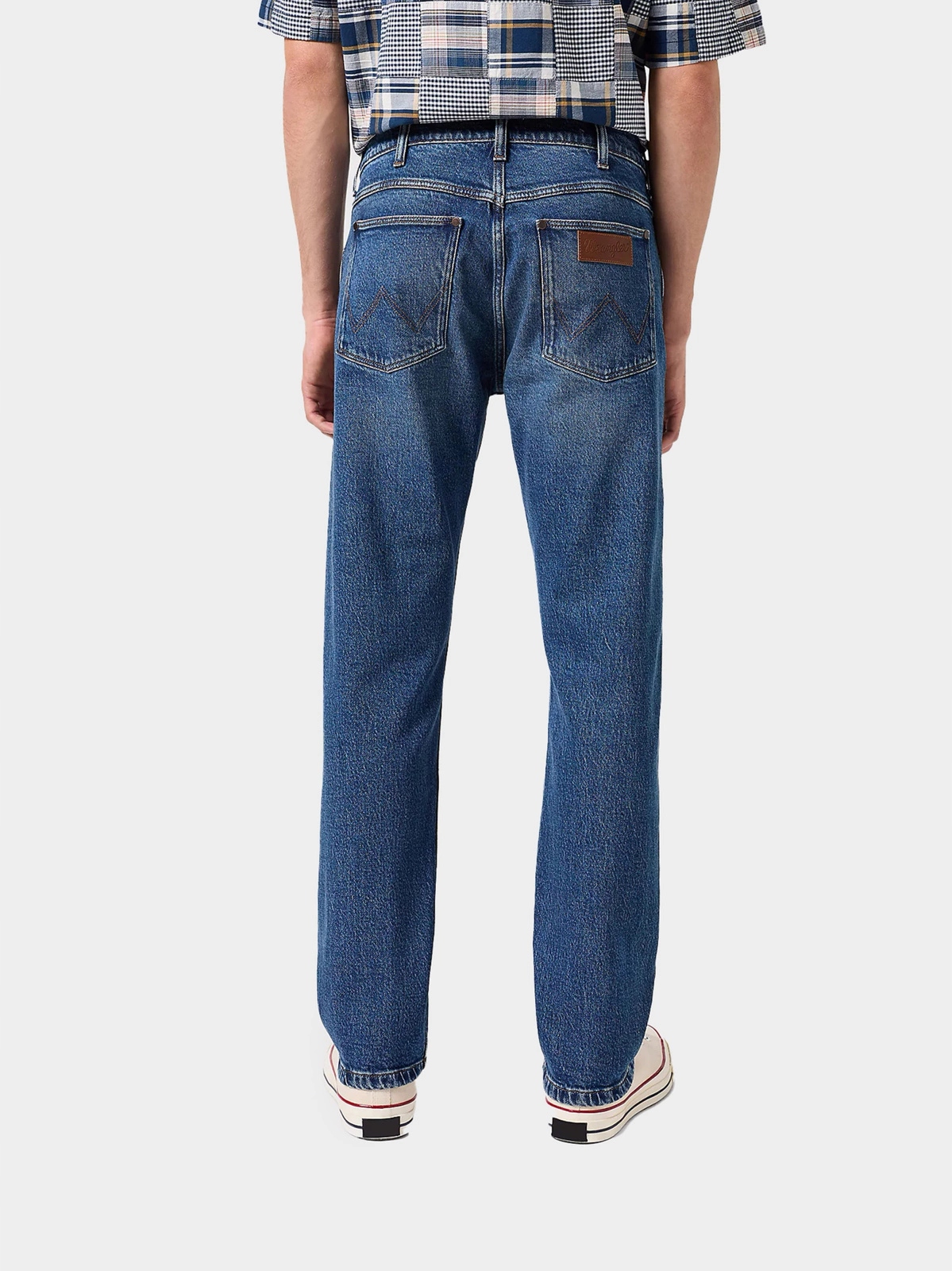 Męskie jeansy proste Wrangler Frontier Seeing Double 112350808 36/34