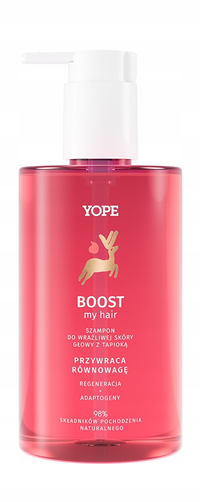 

Yope Boost Szampon do wrażliwej skóry głowy 300 ml