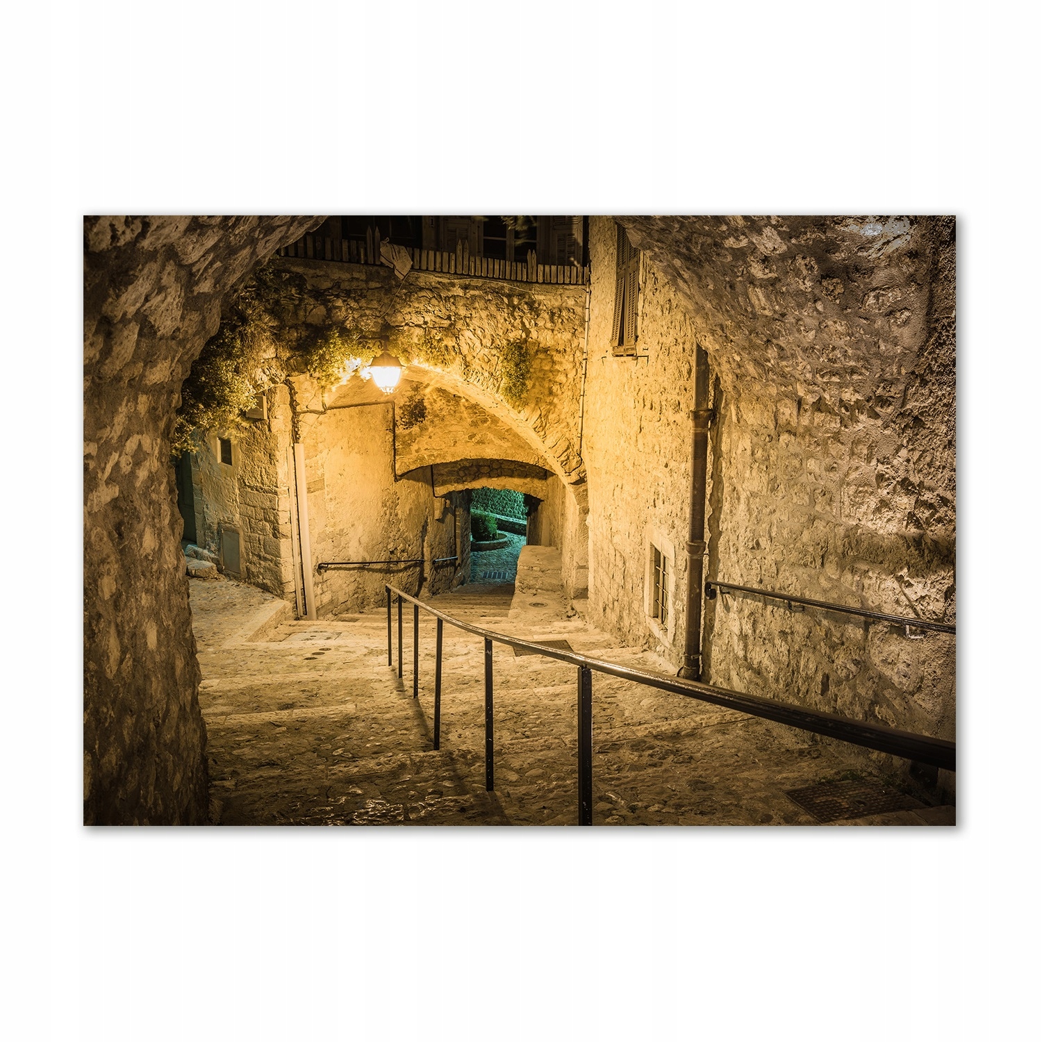 

Foto obraz szklany Peille nocą Francja 100x70