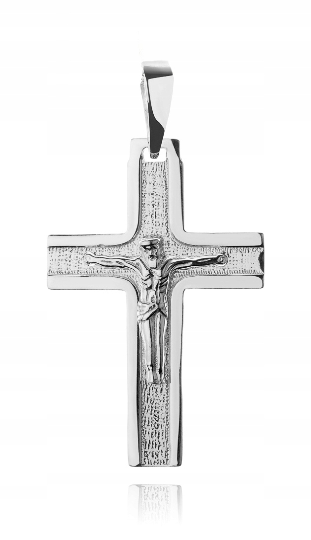 Stříbrný Křížek Kříž S Ježíšem Pánský Stříbro 925