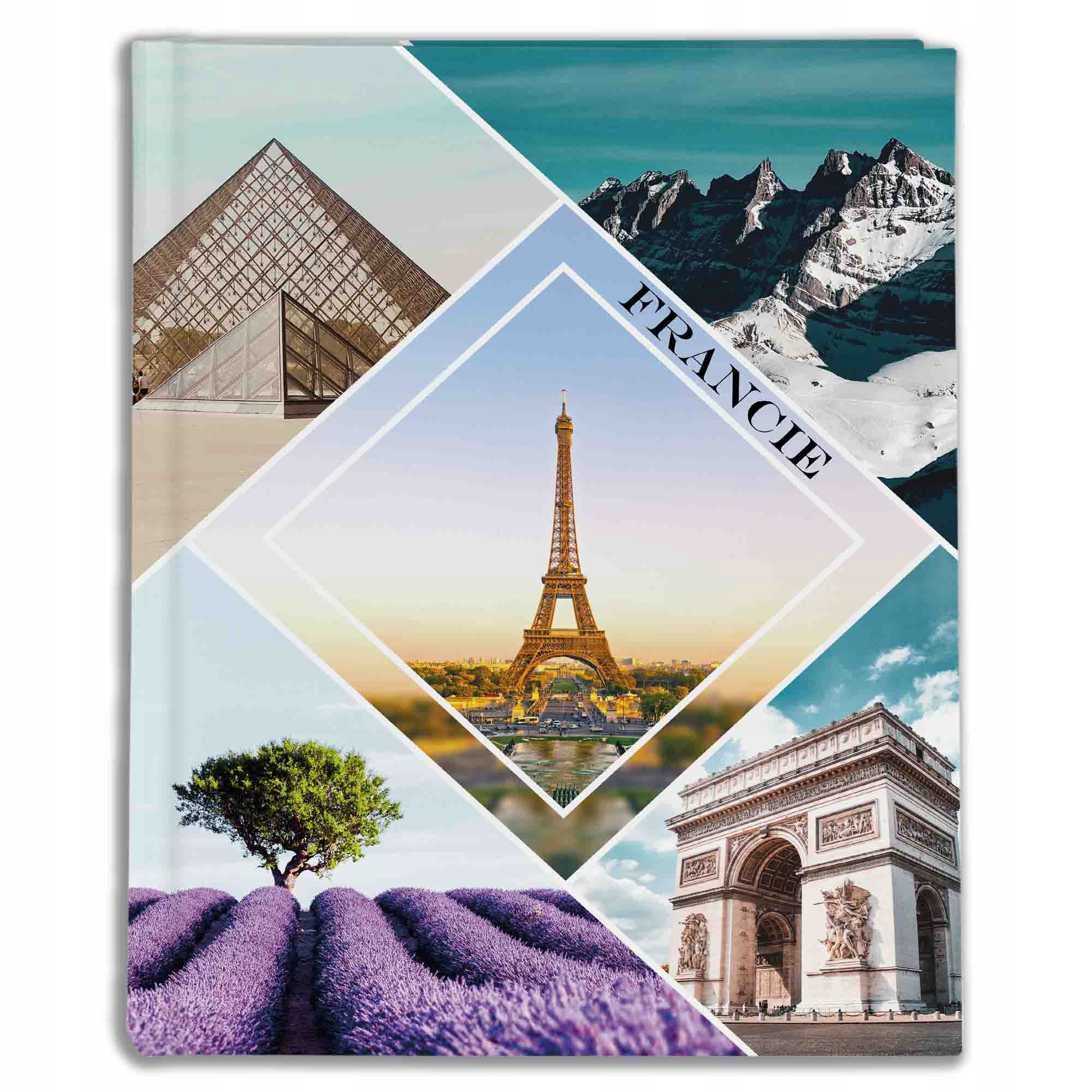 Tradiční album na 60 černých listů 19,5x26 cm Francie 620(cz)