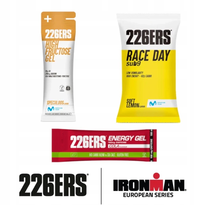226ERS Sada Správného Fuelingu – 1/2 Ironman
