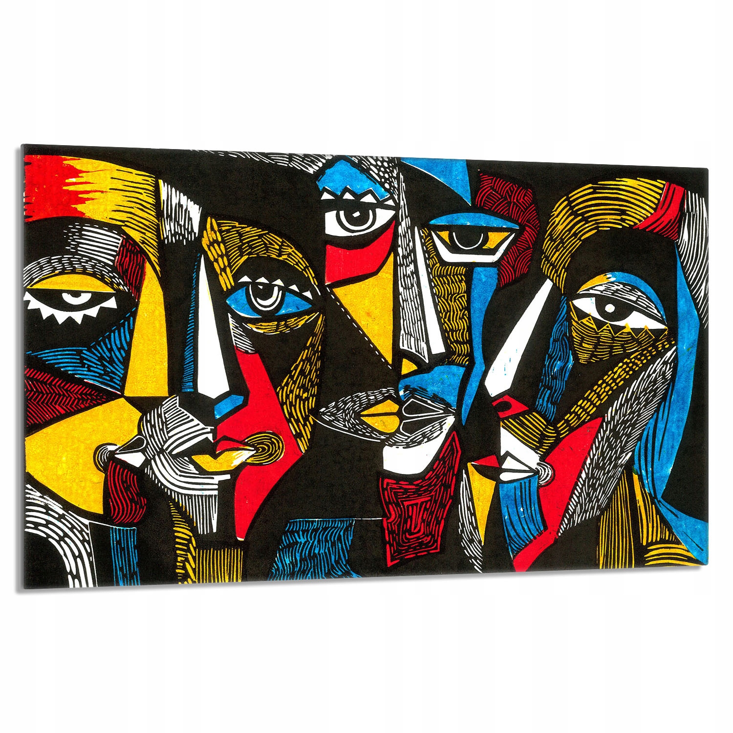 Skleněná ochranná deska na sporák 80x52 Pop Art Do Kuchyně
