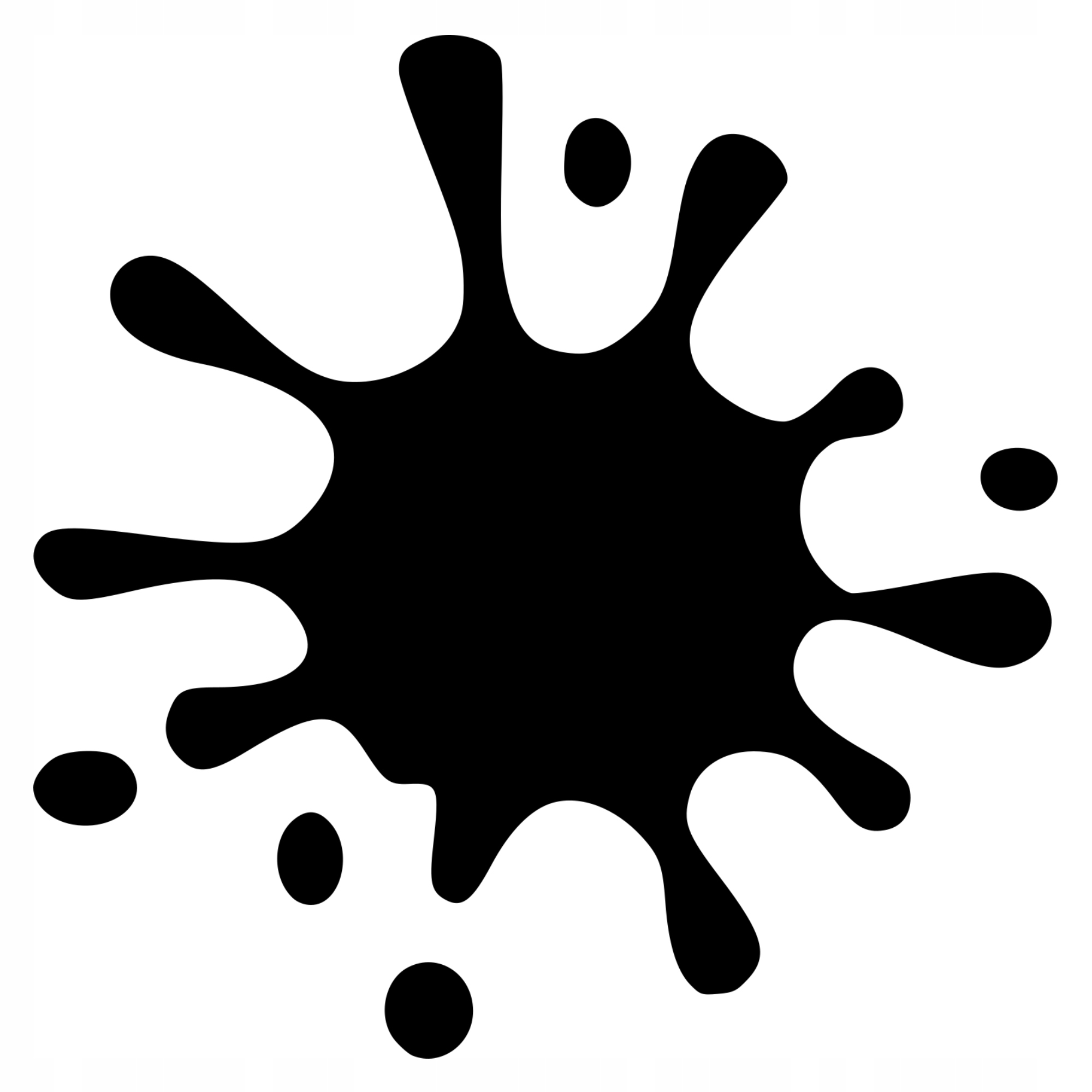 NAKLEJKI KLEKS PLAMA NA RYSY LAKIER ZDERZAK - IDEALNE DO TWÓJEGO SAMOCHODU