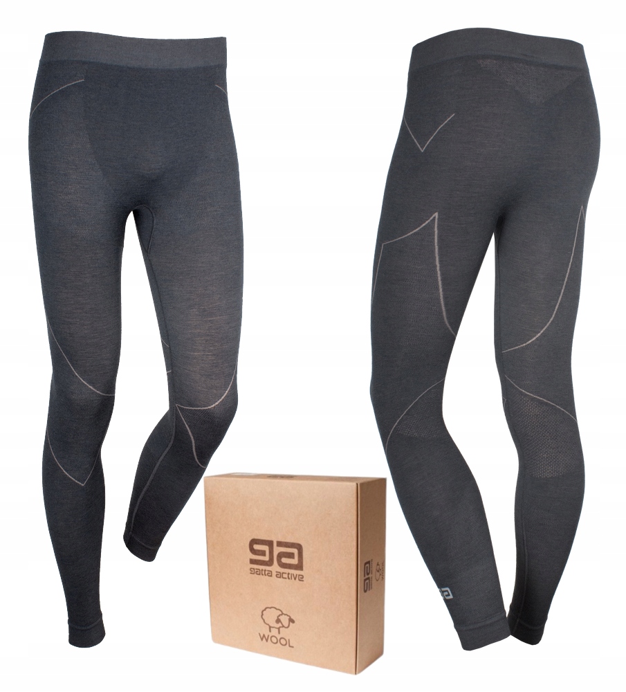 Pánské termoaktivní kalhoty Gatta Active Thermo Wool Merino Vlna L