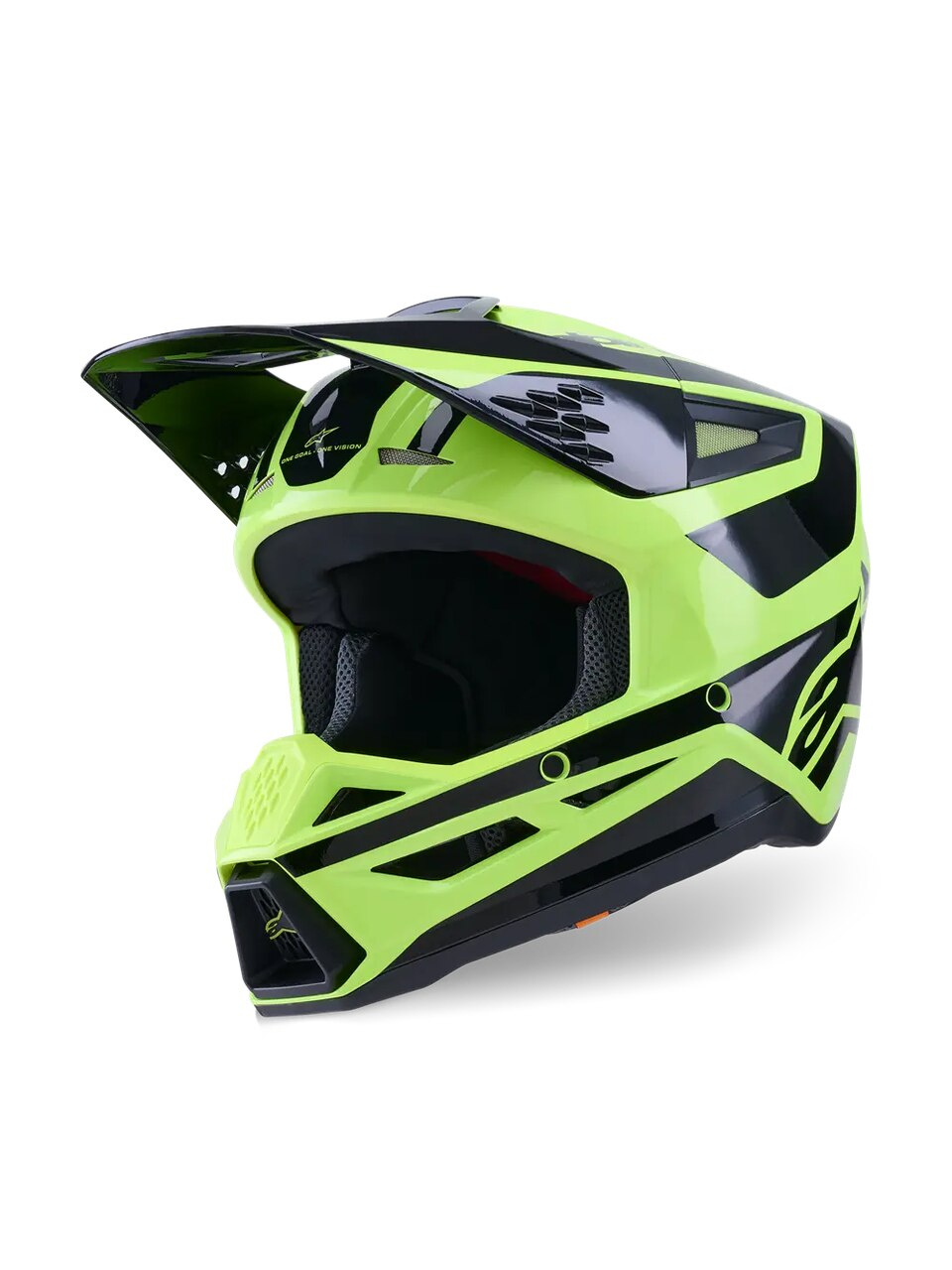 Prilba Alpinestars S-M3 Heat žltá/čierna XXL