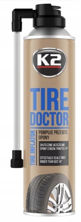 ZESTAW NAPRAWCZY KOŁA ZAPASOWE KOŁO W SPRAYU K2