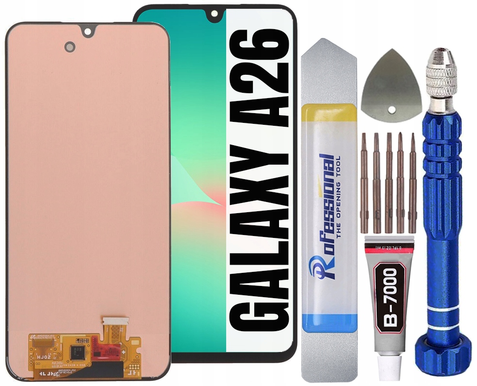 Displej Pro Samsung Galaxy A26 A266 Plný Rozměr 6,7" Displej