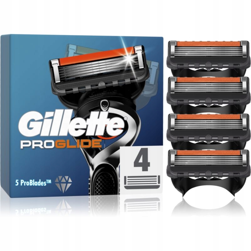 Gillette Fusion ProGlide náhradní hlavice 4 kusy p