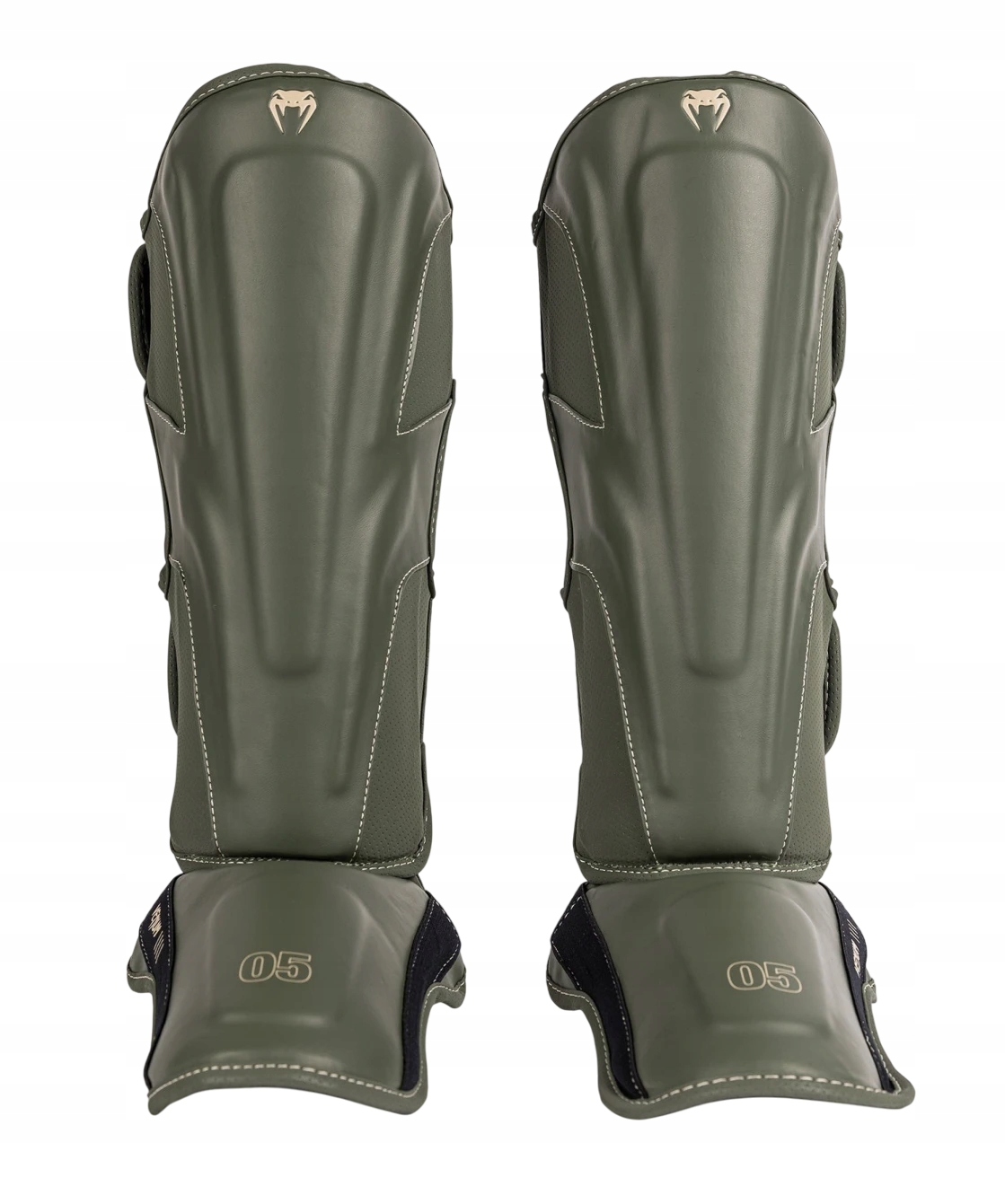 ochraniacze piszczeli i stopy venum impact evo L Khaki