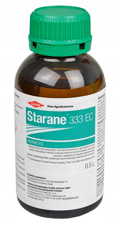 Starane 333 Ec 0,5l. zwalcza chwasty w trawie, pokrzywę
