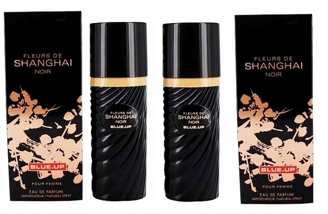 Blue Up Fleurs De Shanghai Noir 2x100 ml Edp Set