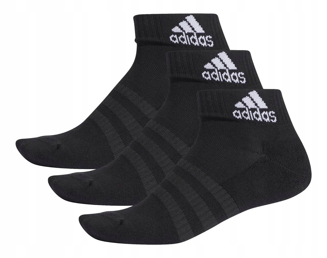 

Skarpety Adidas Light 3-Stripes 3 pak Czarne 46-48