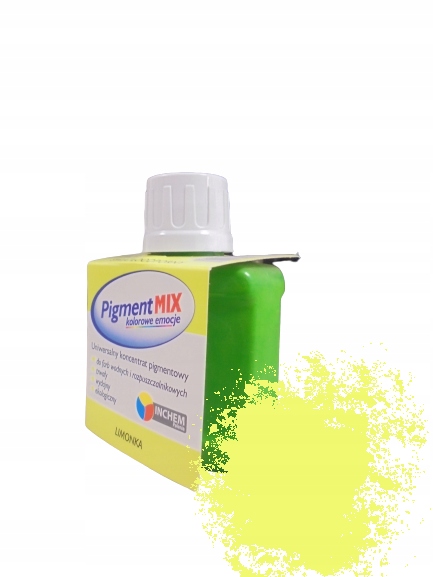 UNIWERSALNY PIGMENT ŚWIATŁOODPORNY LIMONKA 80ml