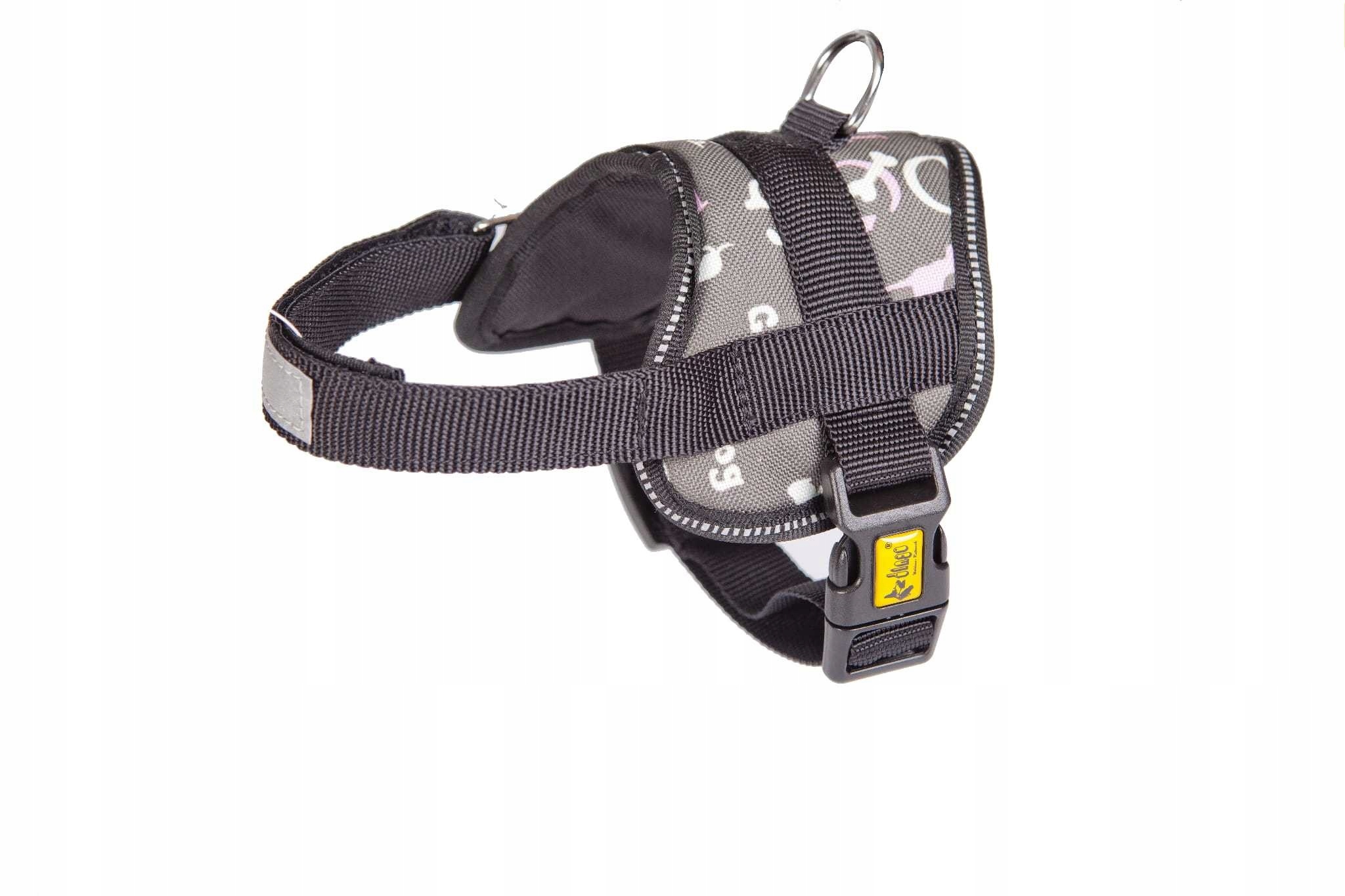 Levně Postroj pro psy Dingo America Nevada Strong M šedý