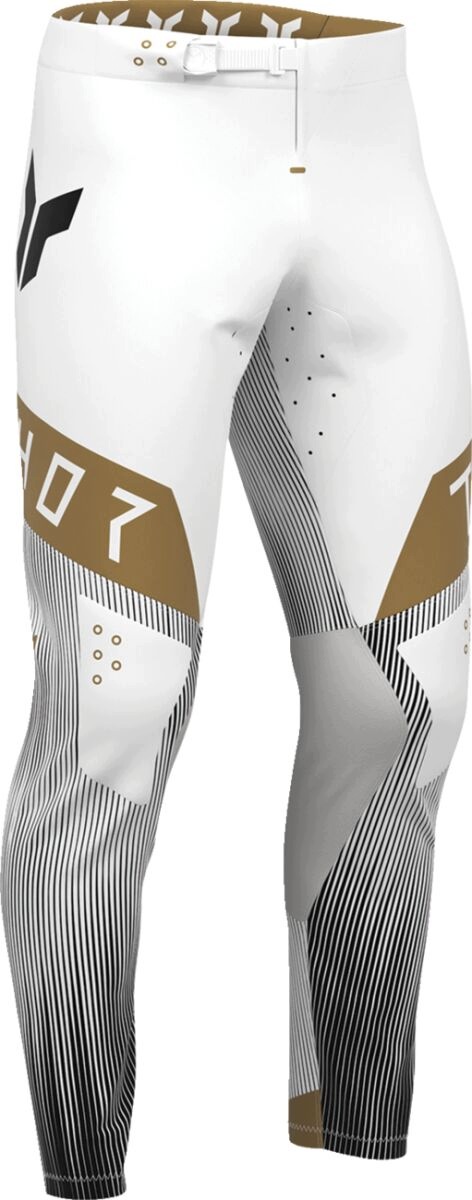 Nohavice Na Cross Quada Thor Sportmode Vanish Wh/blk (32) 290113019