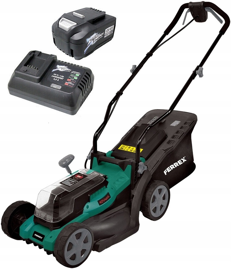 Akumulátorová kosačka Ferrex 34 cm plus Akku a nabíjačka