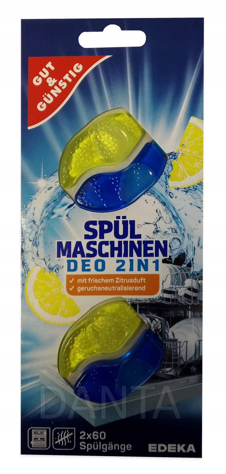 

G&g Odświeżacz Zapach do Zmywarki 2szt De