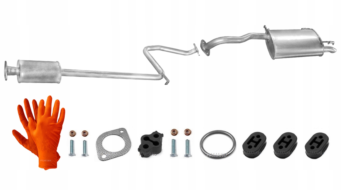 Nissan Primera P10E 2.0 D 1990-1996 Hatchback Sedan Tlumič Koncový