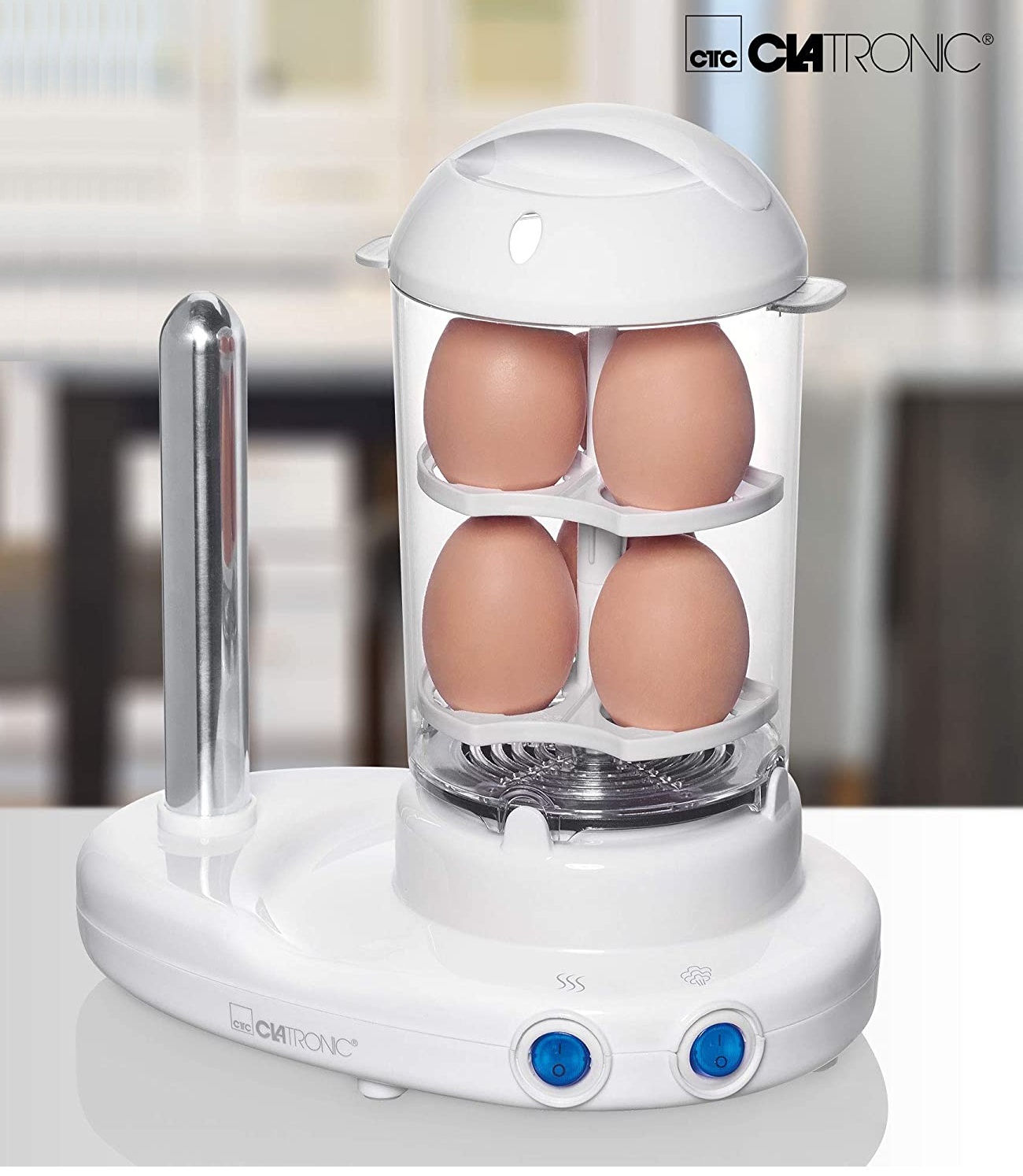 2in1 ROLLER GRILL HOT DOG DOGS EGG COOKER Преобладающий цвет - белый