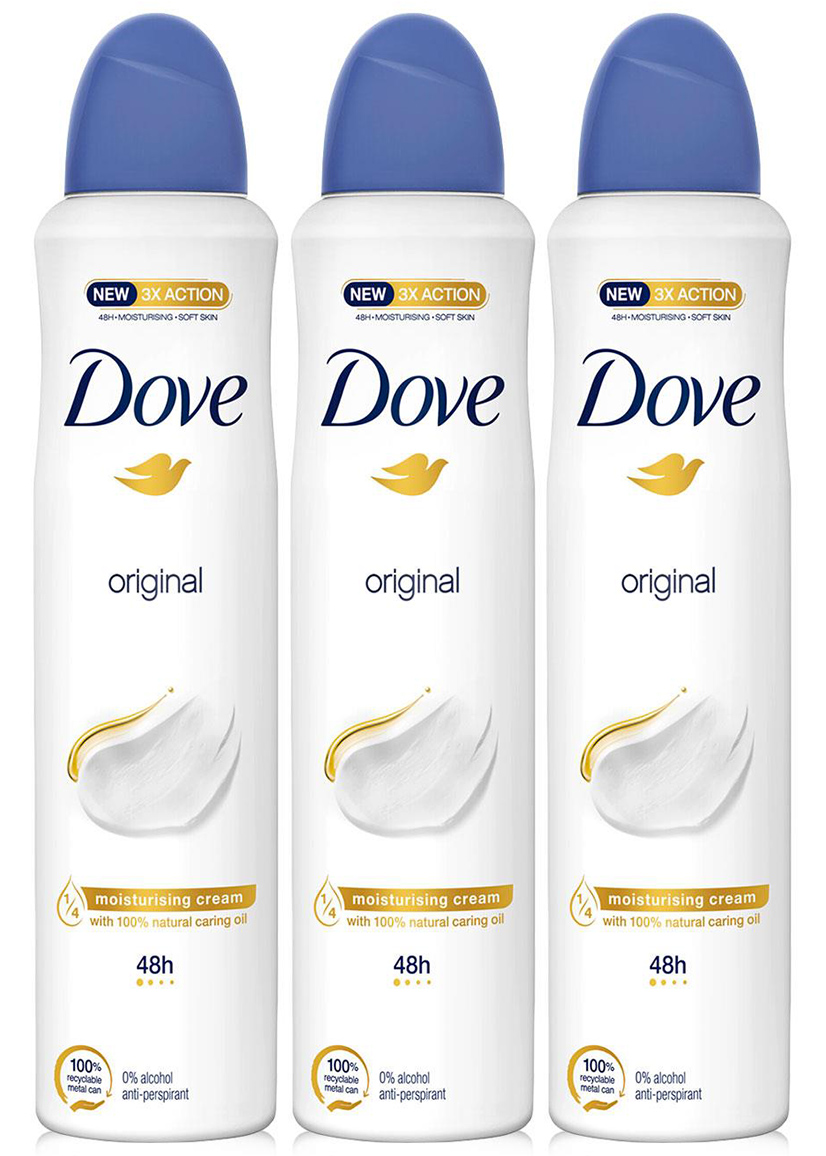 

Dove Antyperspirant Original spray dl kobiet 250ml