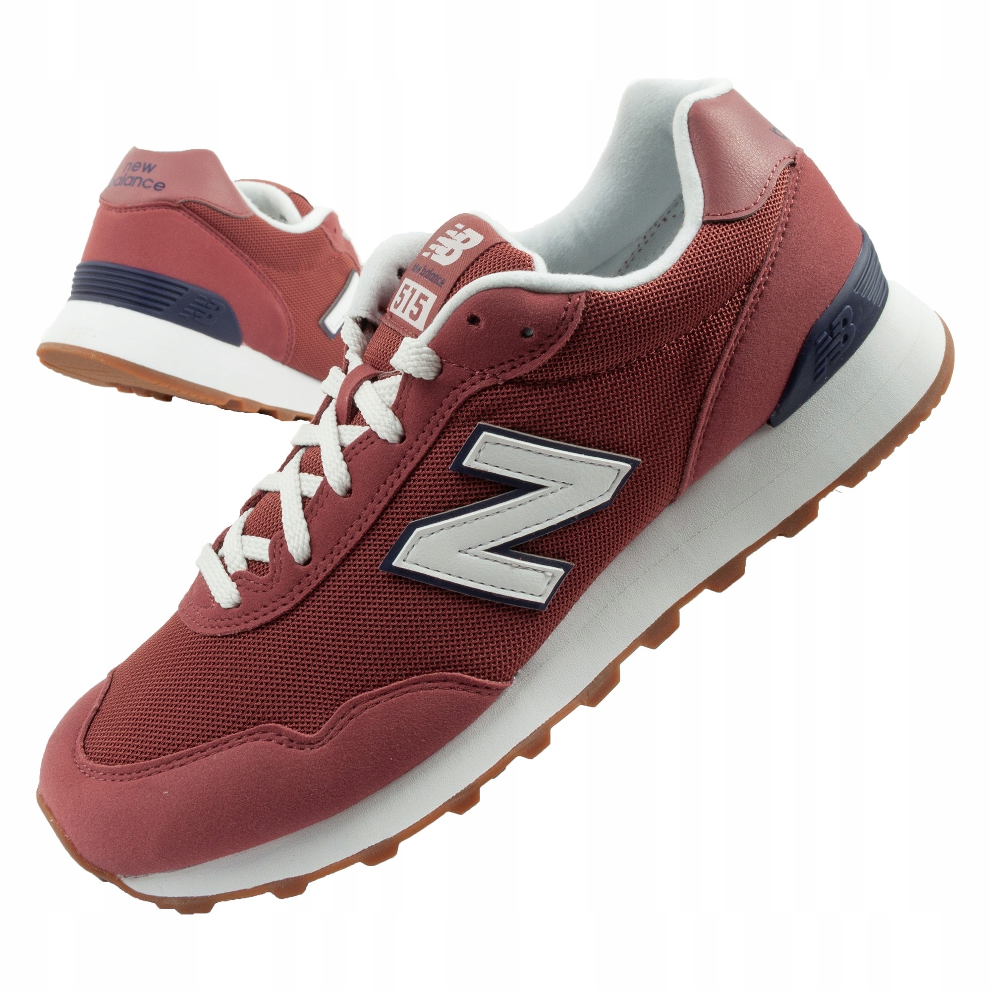 Pánské sportovní tenisky New Balance 515 vel. 44 módní, pohodlné, vínové