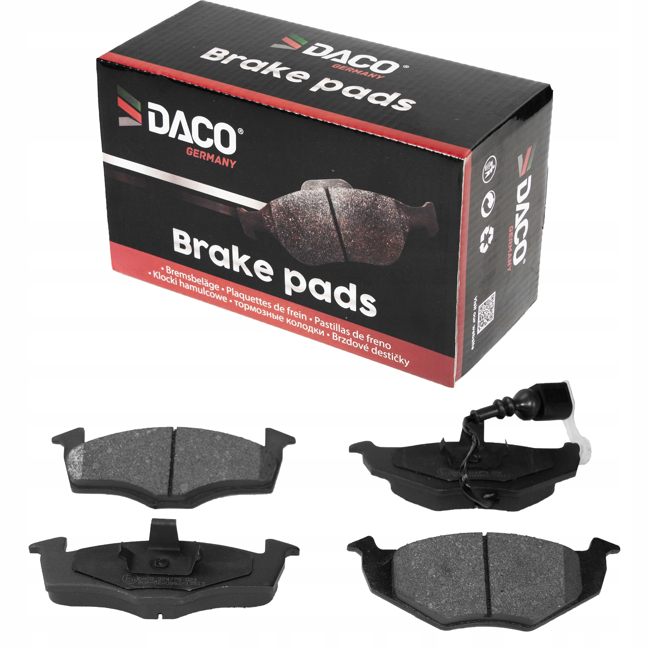 Tarcze i Klocki PRZÓD DACO Fabia I II Polo 9N Fox Numery katalogowe zamienników BLUE PRINT ADV184376 COMLINE ADC1461V COMLINE AND6218 FEBI BILSTEIN 22874 FI.BA FBD306 GH GH-404368 METZGER 6110403 MOTAQUIP LVBD1077Z SWAG 32 92 2874