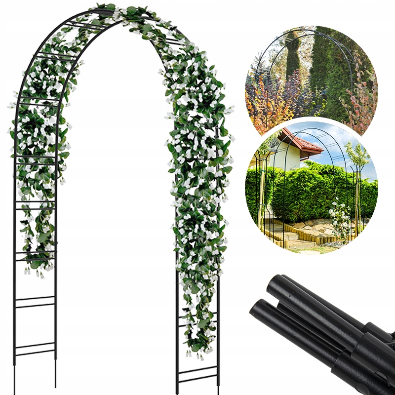 

Pergola metalowa łukowa 250 cm Premium