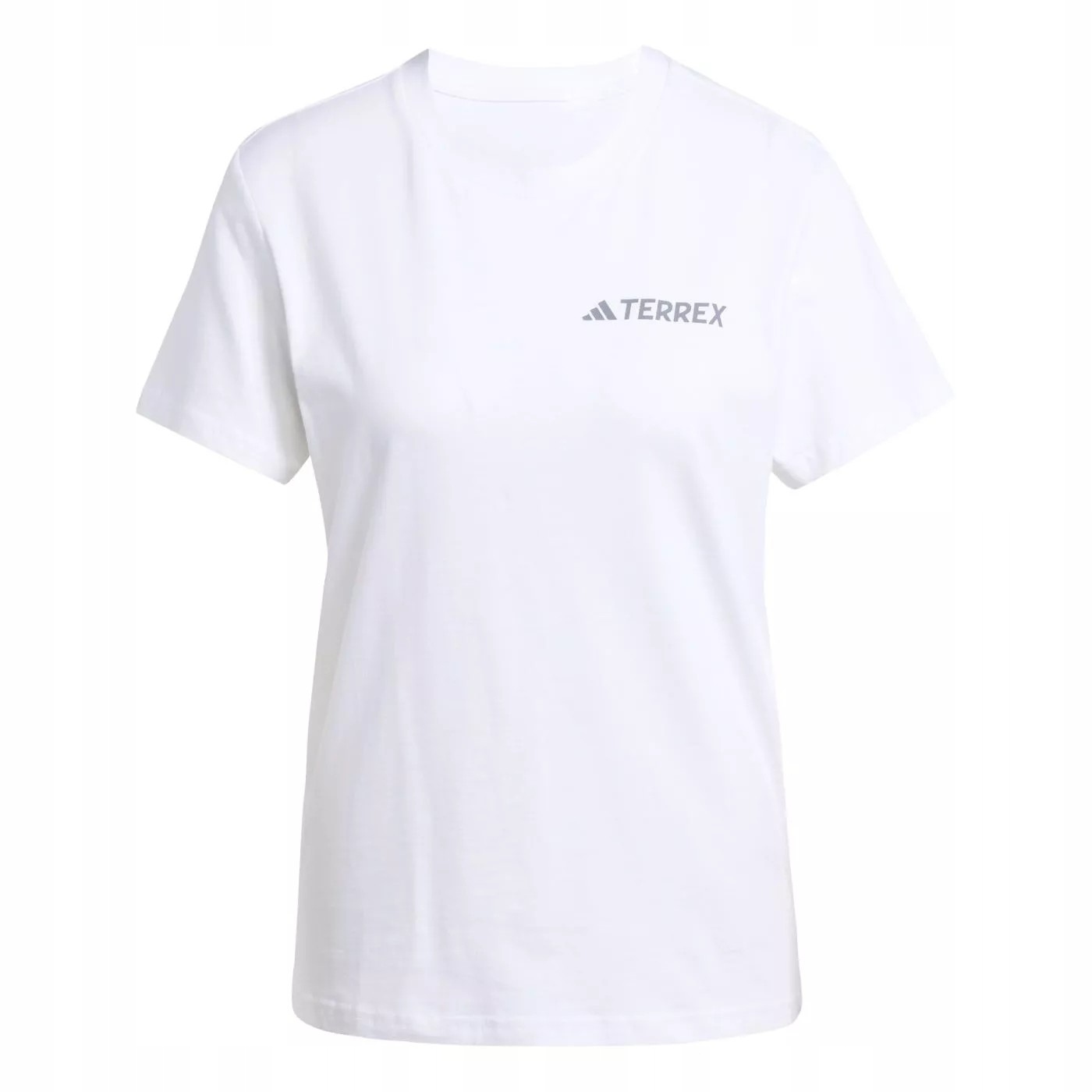 Adidas biała trekkingowa koszulka Terrex Tx Mountain Tee r. M JW3562
