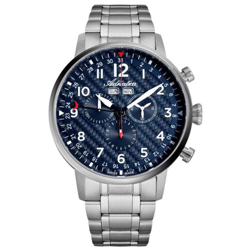 Pánské Hodinky Adriatica A8308.4125CH šedé