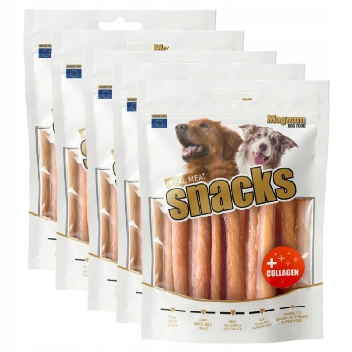 Levně Magnum Kuřecí roláda s kolagenem Chicken Roll Collagen stick 5PAK 5x220