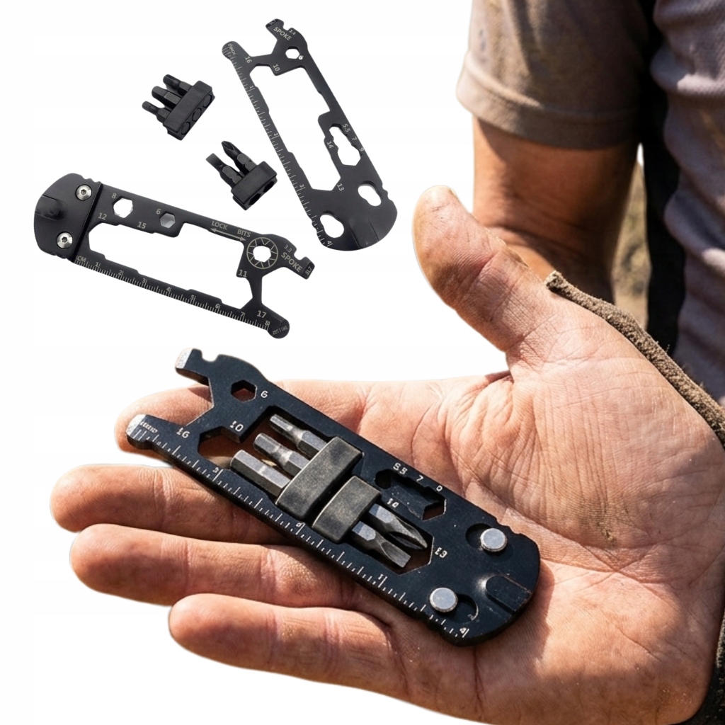 Zestaw narzędzi rowerowych wielofunkcyjny Multitool Rowerowy Klucze Imbusy