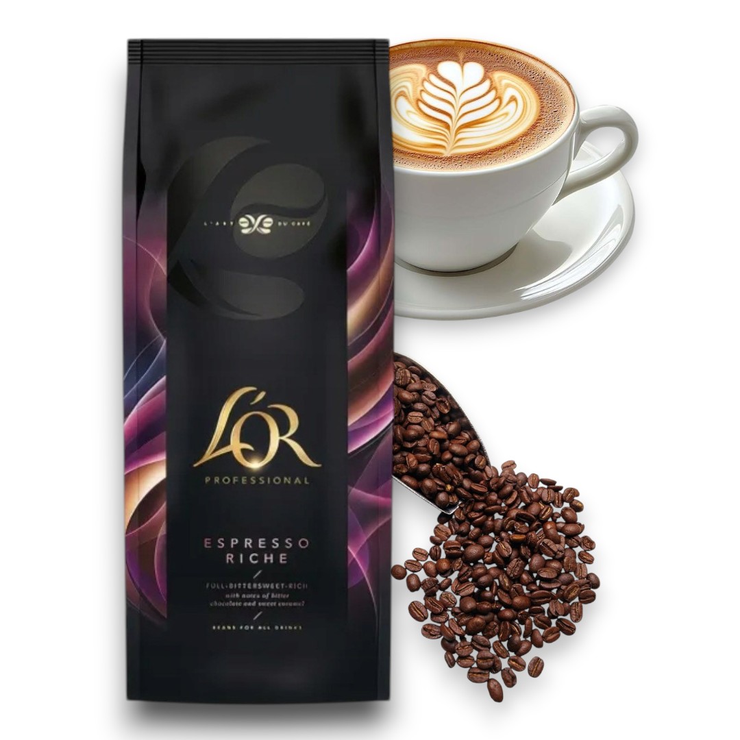 L'or Espresso Riche 1kg Kawa Ziarnista Arabica