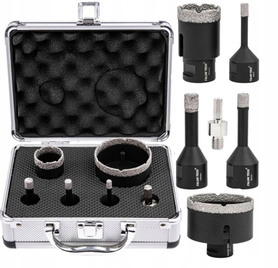 Korunkový Vrták pro keramický gres 6-68 mm M14 Falon-Tech FT05DH
