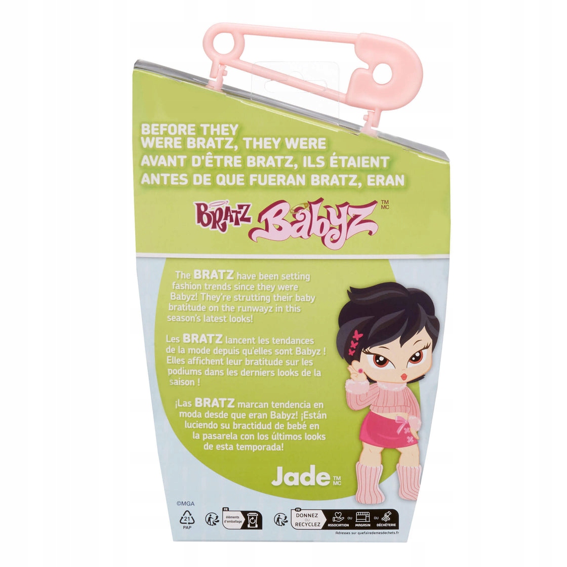 Bratz Babyz Runwayz lalka Jade