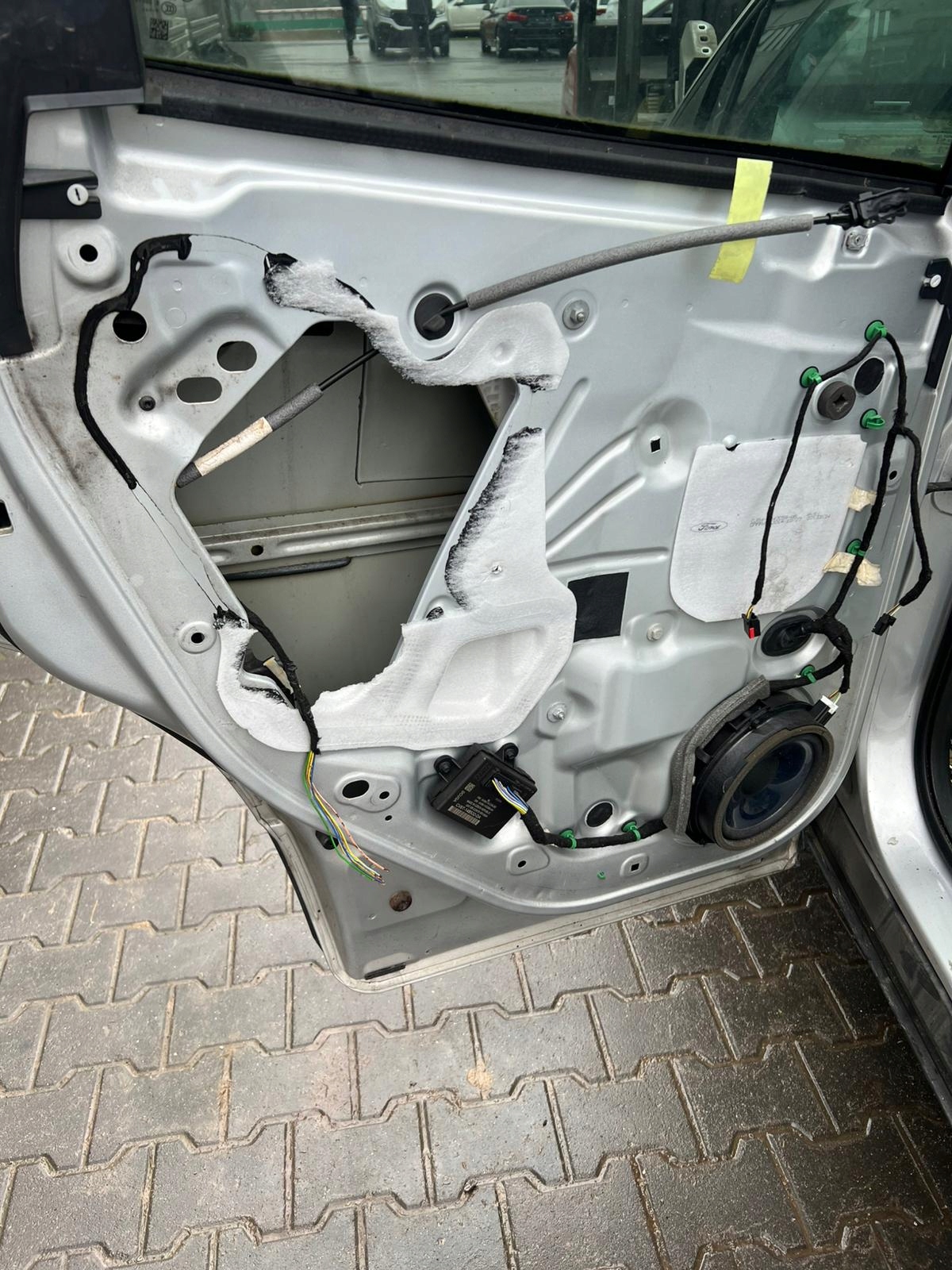 Tür links heck FORD KUGA MK2 II Farbe MOONDUST SILVER (METALLIC)