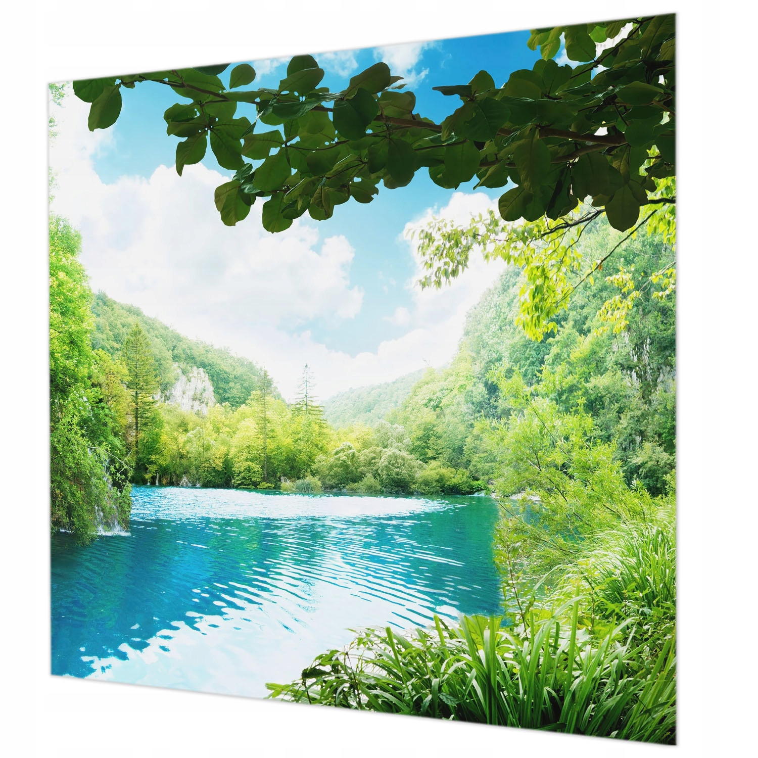 Fototapeta na zeď na flizelině do ložnice Přírodní oáza 250 x 250 cm