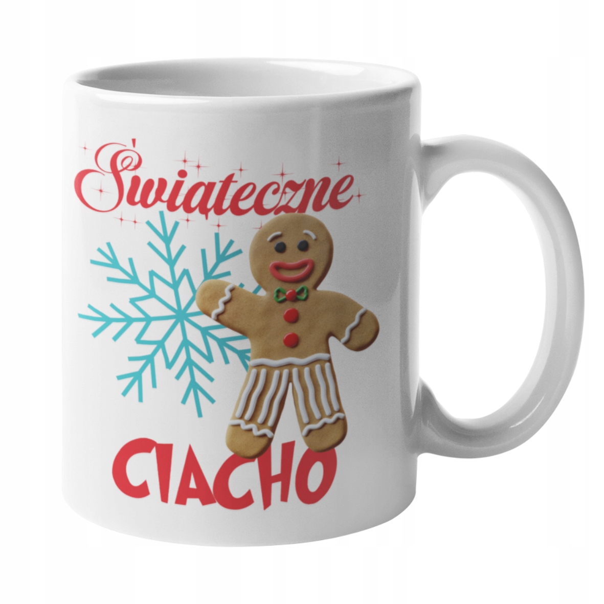 Kubek Świąteczny ŚWIĄTECZNE CIACHO - PIERNIK MĘSKI