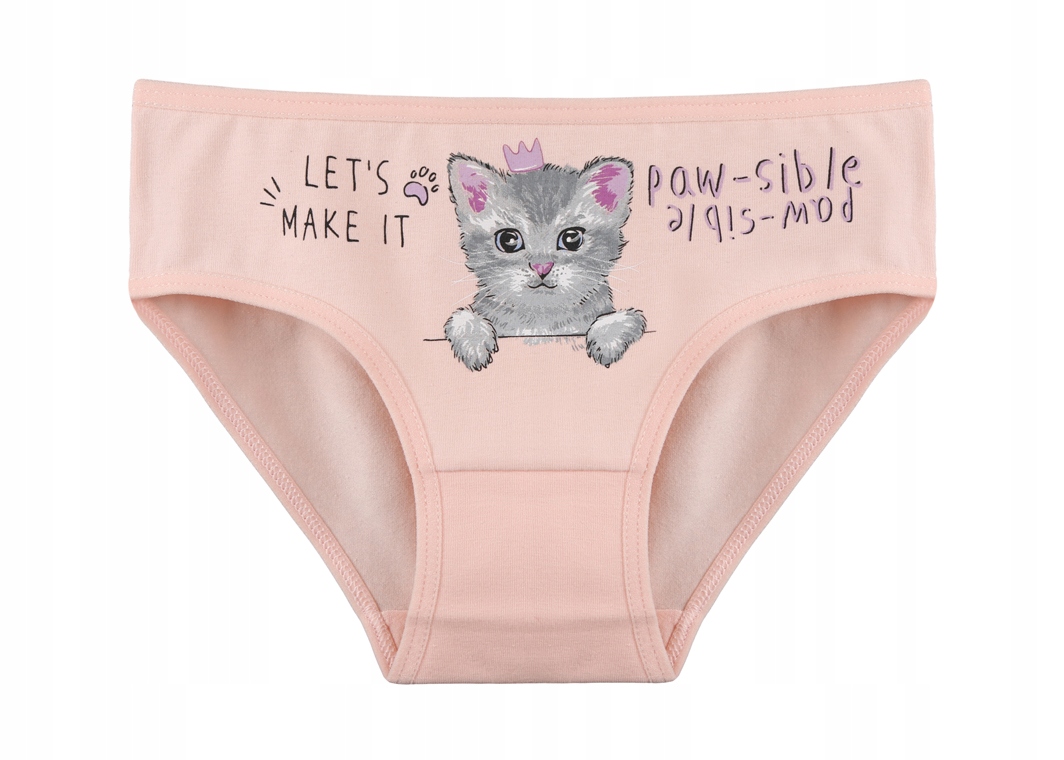 DONELLA figi majtki dziewczęce KOTEK QUEEN 2/3 98-104 Rozmiar 98