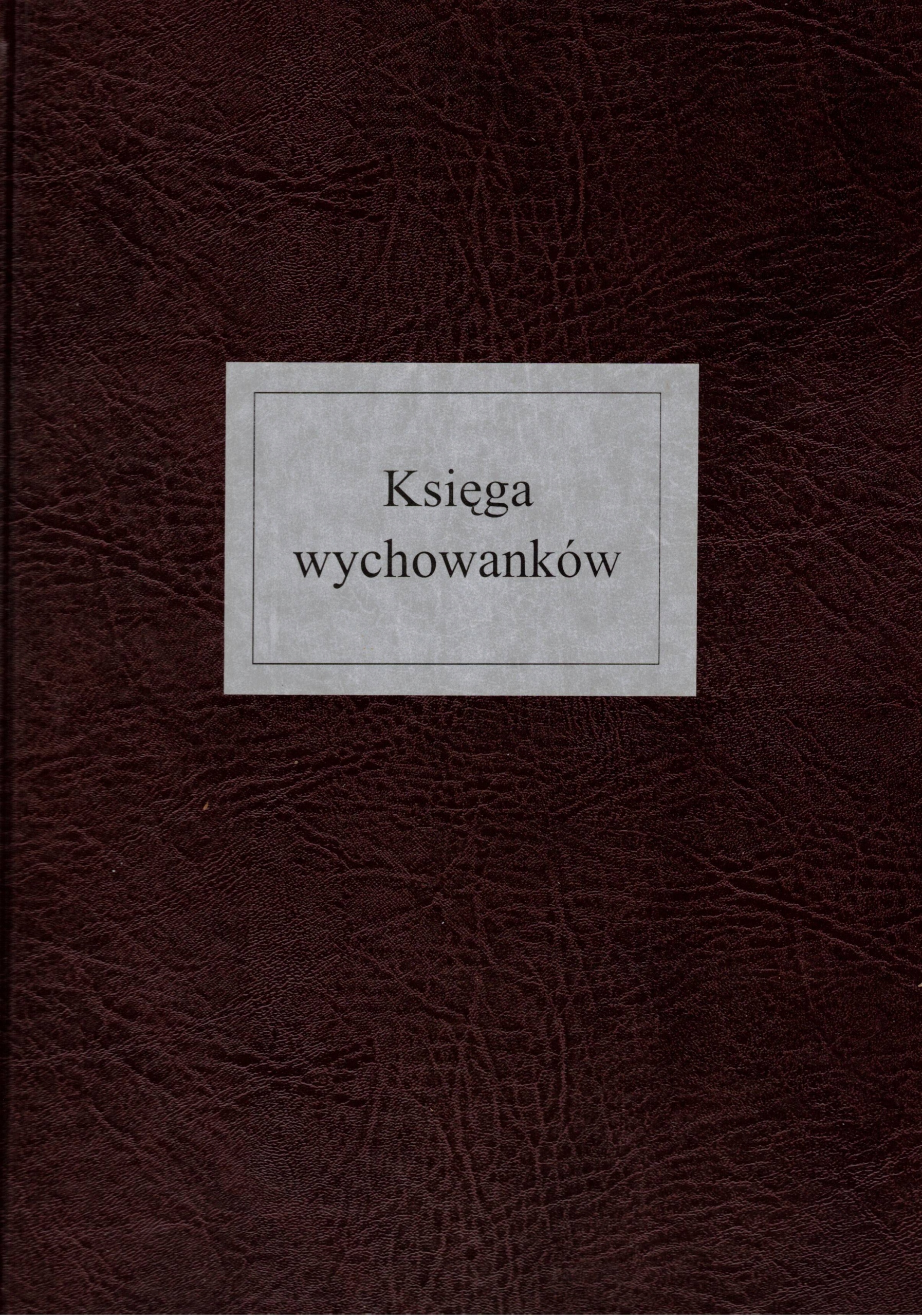 

Księga wychowanków