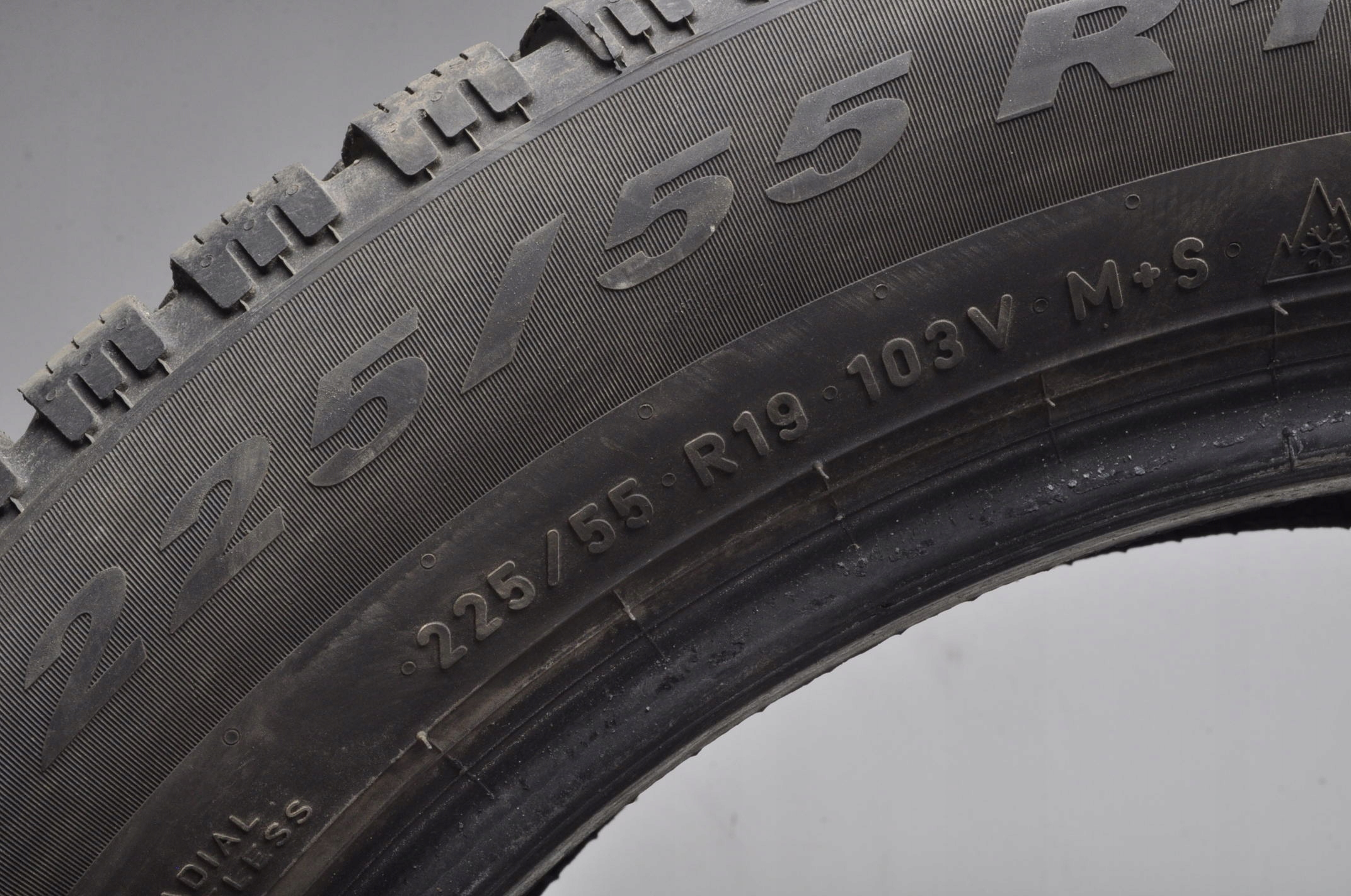 1X OPONA PIRELLI SCORPION WINTER 2 225/55/R19" 2023R Profil opony 55