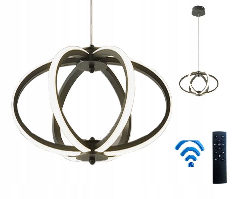 Lampa Wisząca Ring Plafon okrąg żyrandol Led Pilot 3 Barwy