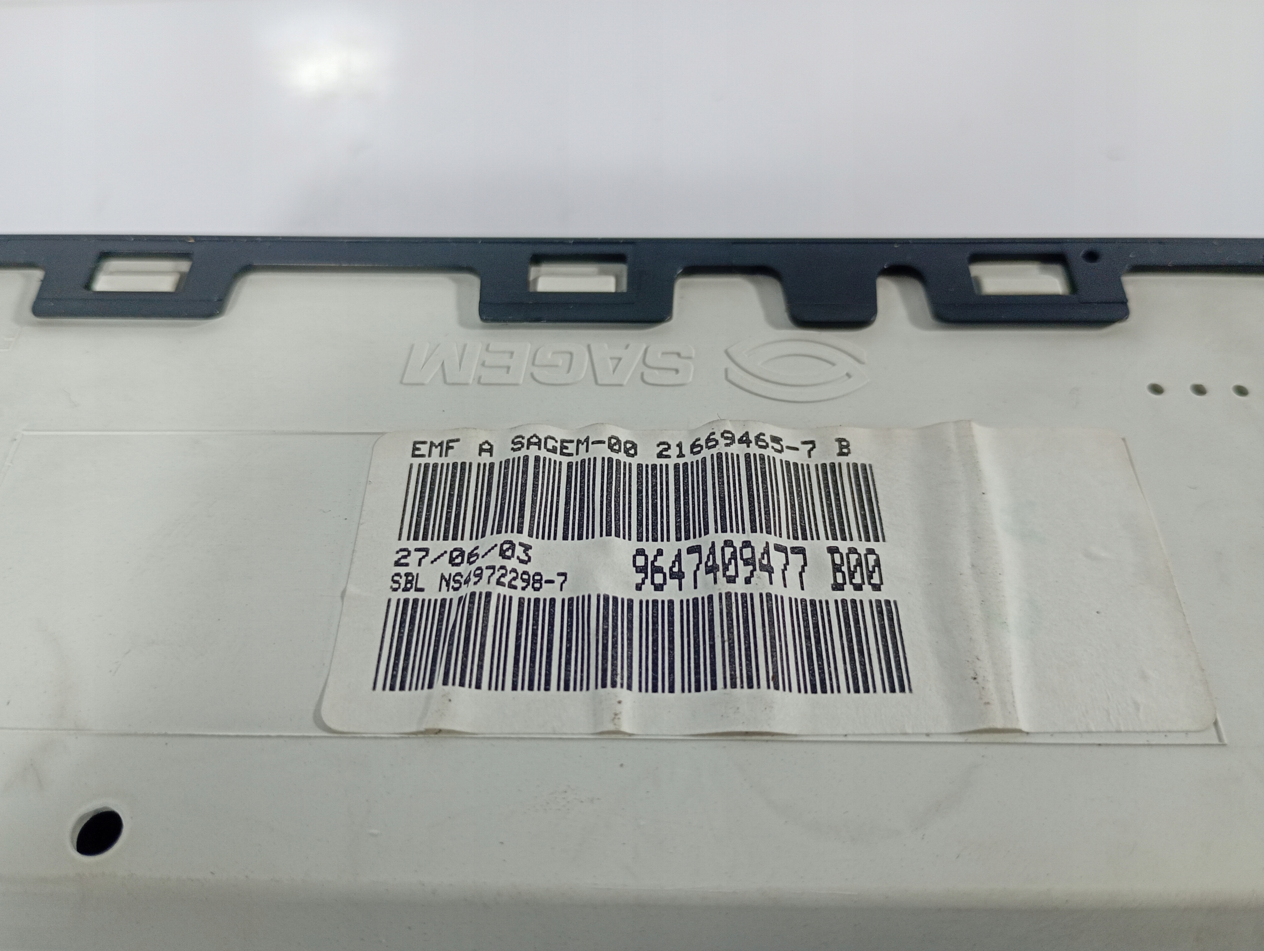 Citroen C2 03-09 EKRAN display OE 9647409477