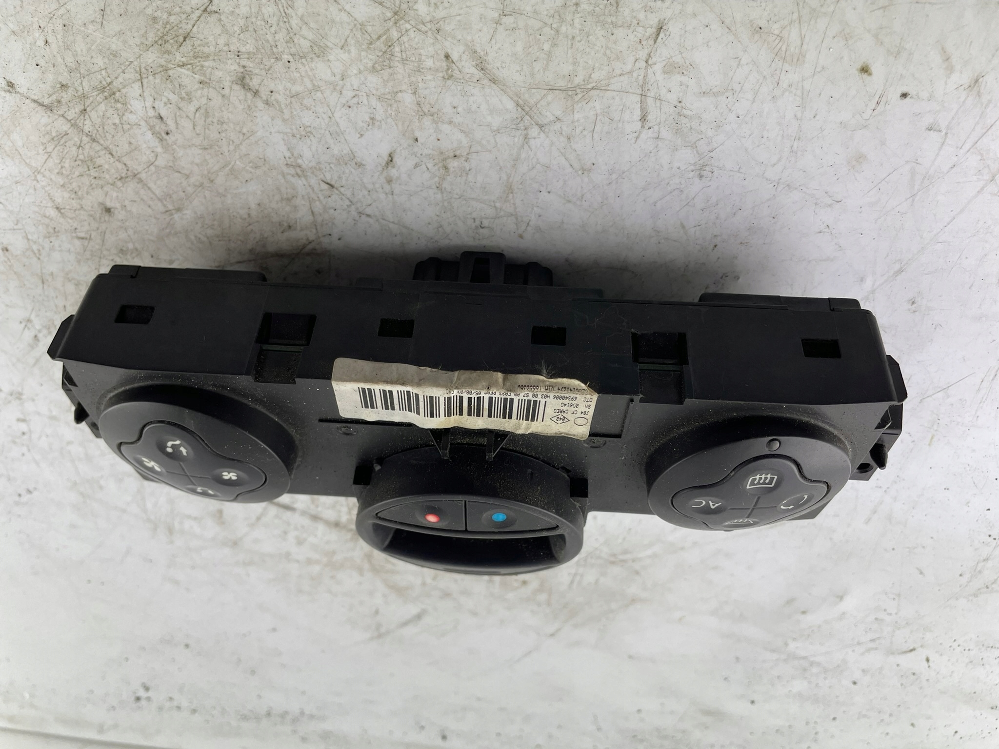 control panel nawiewem 69340006 Renault Scenic II 0D614C